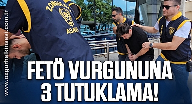 'Adınız FETÖ'ye karıştı' diyerek milyonluk vurgun yapan 3 şüpheli tutuklandı