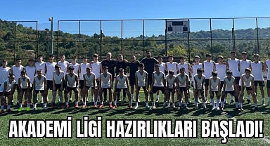 AKADEMİ LİGİ HAZIRLIKLARI BAŞLADI!