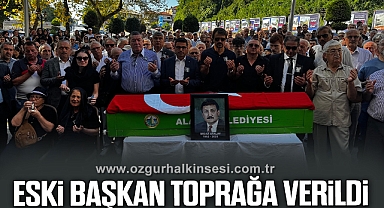 Alaplı eski belediye başkanı toprağa verildi