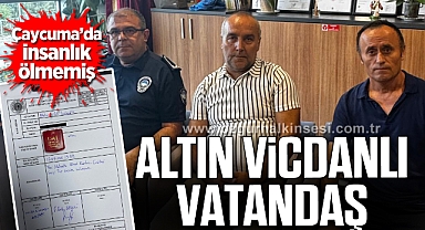 Altın vicdanlı vatandaş,
