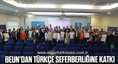 BEUN'dan Türkçe Seferberliğine Katkı