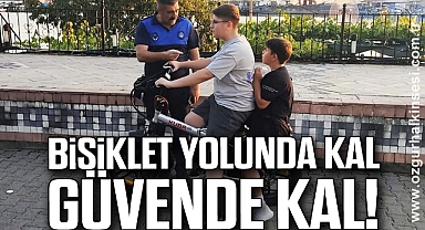 Bisiklet Yolunda Kal, Güvende Kal!