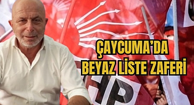 ÇAYCUMA’DA BEYAZ LİSTE ZAFERİ