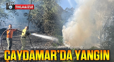 ÇAYDAMAR'DA YANGIN