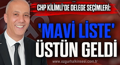 CHP Kilimli'de Delege Seçimleri: 'Mavi Liste' Üstün Geldi