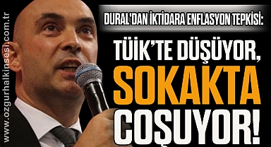 CHP'li Dural'dan İktidara Enflasyon Tepkisi: