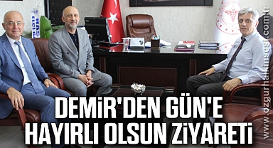 Demir'den Gün'e hayırlı olsun ziyareti