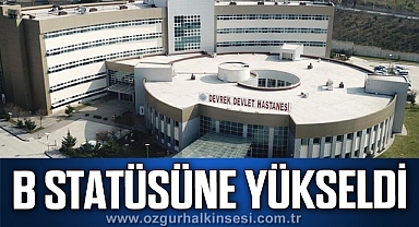 Devrek Devlet Hastanesi B Statüsüne Yükseldi