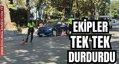 Ekipler tek tek durdurdu