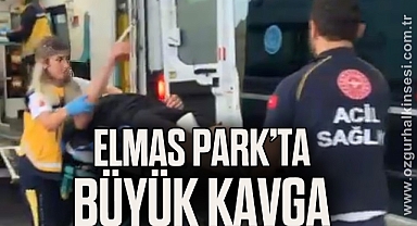 ELMAS PARK’TA BÜYÜK KAVGA