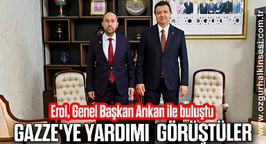 GAZZE'YE YARDIMI GÖRÜŞTÜLER