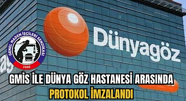 GMİS İLE DÜNYA GÖZ HASTANESİ ARASINDA PROTOKOL İMZALANDI