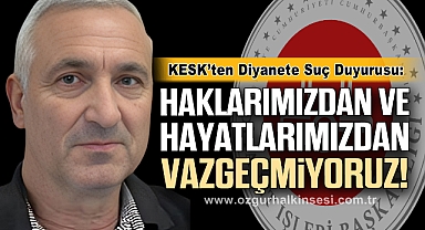 Haklarımızdan ve Hayatlarımızdan Vazgeçmiyoruz!