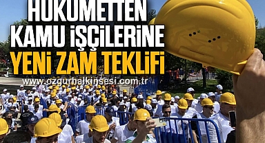 Hükümetten kamu işçilerine yeni zam teklifi