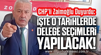 İşte O Tarihlerde Delege Seçimleri Yapılacak!