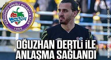 Kaleci Oğuzhan Dertli ile anlaşma sağlandı