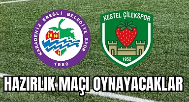 KESTEL ÇİLEKSPOR İLE HAZIRLIK MAÇI