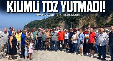 KİLİMLİ TOZ YUTMADI!