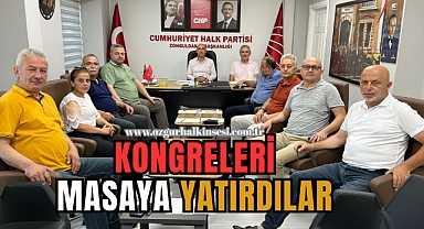 KONGRELERİ MASAYA YATIRDILAR