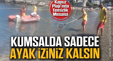 Kumsalda Sadece Ayak İziniz Kalsın