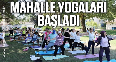 MAHALLE YOGALARI BAŞLADI