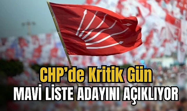 MAVİ LİSTE ADAYINI AÇIKLIYOR