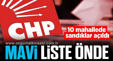 MAVİ LİSTE ÖNDE