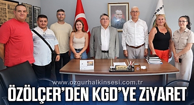 Özölçer'den Karaelmas Gazeteciler Derneği'ne ziyaret