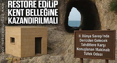 RESTORE EDİLİP KENT BELLEĞİNE KAZANDIRILMALI