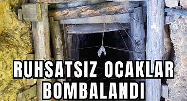 RUHSATSIZ OCAKLAR BOMBALANDI