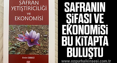 'Safran Yetiştiriciliği ve Ekonomisi' kitabında anlatıldı