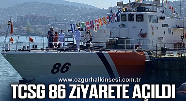 TCSG 86 ZİYARETE AÇILDI