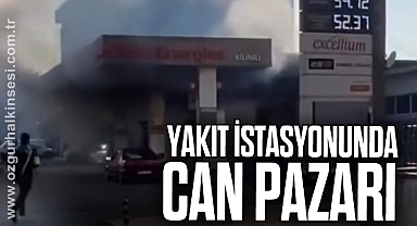 Yakıt İstasyonunda Can Pazarı