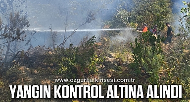 Yangın Kontrol Altına Alındı