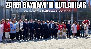 ZAFER BAYRAMI'NI KUTLADILAR