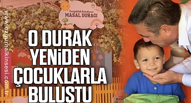 Zonguldak'ta Masal Durağı Yenilendi