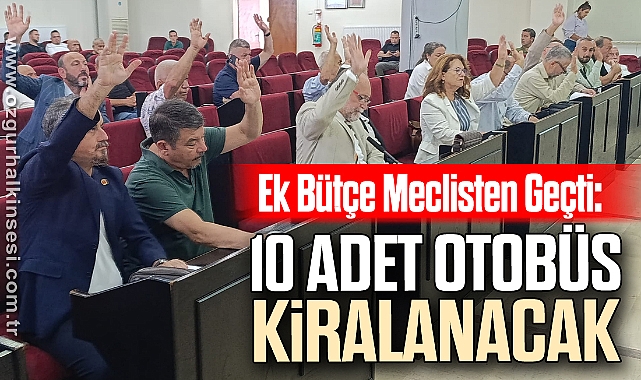10 Adet Otobüs Kiralanacak