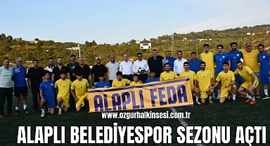 ALAPLI BELEDİYESPOR SEZONU AÇTI