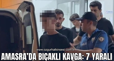 Amasra’da bıçaklı kavga: 7 yaralı