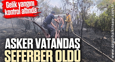 ASKER VATANDAŞ SEFERBER OLDU