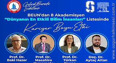 BEUN “Dünyanın En Etkili Bilim İnsanları” Listesinde