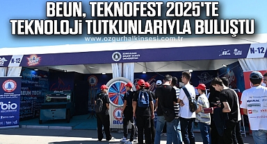 BEUN, TEKNOFEST 2025'te Teknoloji Tutkunlarıyla Buluştu