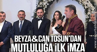 BEYZA&CAN TOSUN’DAN MUTLULUĞA İLK İMZA 
