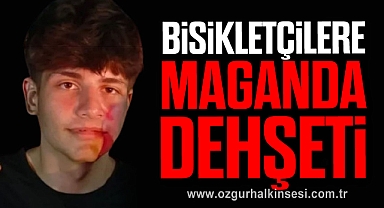 Bisikletçilere Maganda Dehşeti
