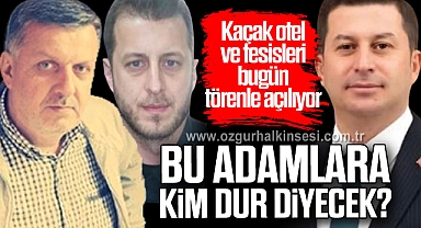 BU ADAMLARA KİM DUR DİYECEK?