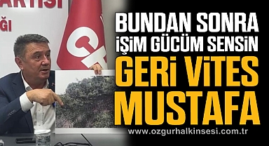 Bundan Sonra İşim Gücüm Sensin, Geri Vites Mustafa