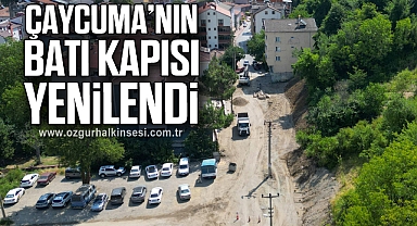 Çaycuma'nın Batı Kapısı Yenilendi