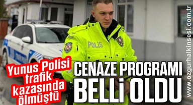 CENAZE PROGRAMI BELLİ OLDU