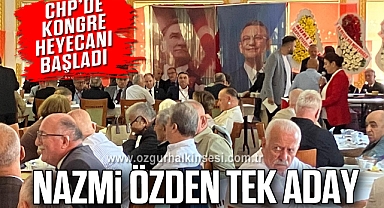 CHP’DE KONGRE  HEYECANI BAŞLADI