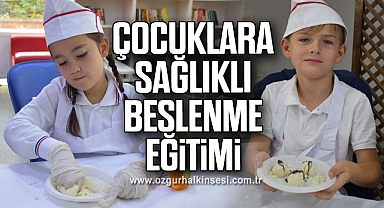 Çocuklara Sağlıklı Beslenme Eğitimi